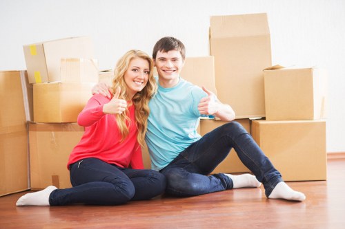 Careful transport of household items by a Balham man with van service