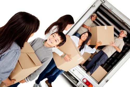 Man with van helping with a local move in Balham