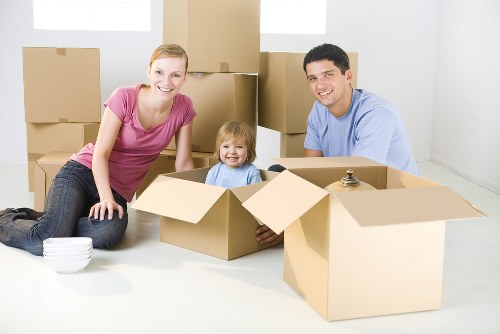 Commercial moving team planning an office relocation in Balham