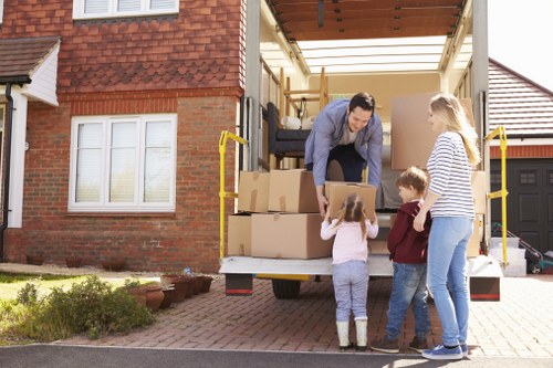 Man with a van helping with a local move in Balham