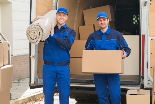 Packing and preparing furniture for removal truck hire