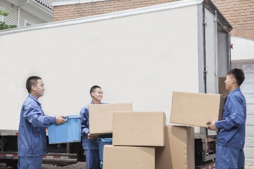 Removal team helping with a home move in Balham