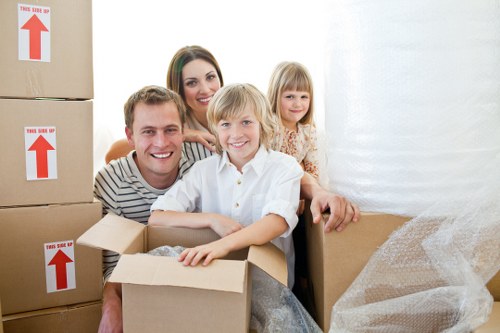 Careful loading of furniture for urgent removals in Balham