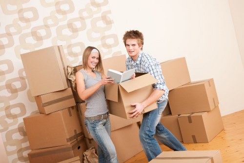 Local removal van supporting a home move near Balham residential streets