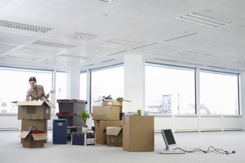 Professional moving service handling home belongings in Balham