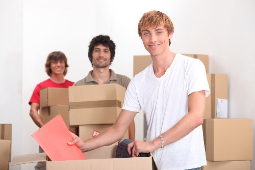 Recycling-focused moving service completing a local Balham job